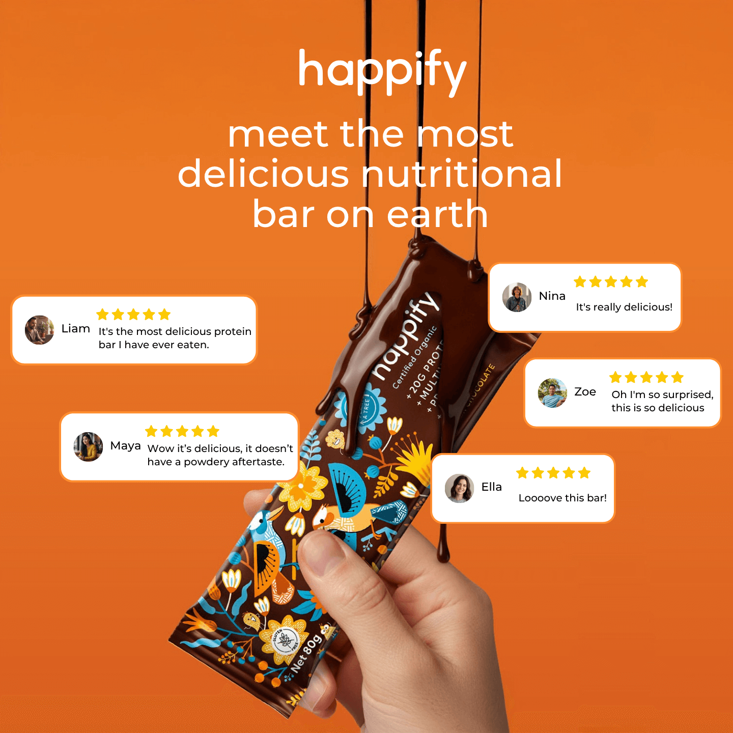 HAPPIFY NUTRITIONAL BAR